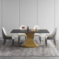 71" Sintered Stone Dining Table for 6 Person H161397