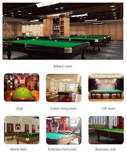 Wall Mount Pool Cue Rack Metal Holder Black 50x6x50cm R70142