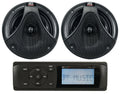 Marine Bluetooth Receiver Radio with 2 Speakers G9049