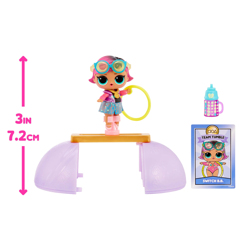 LOL Surprise Gymnastics Doll with 8 Surprises, Balance Beam Ball, Ages 4+ A9506
