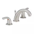 8 in. Widespread Double-Handle High-Arc Bathroom Faucet in Brushed Nickel Y67915