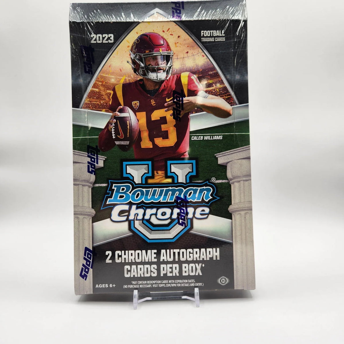 Bowman Chrome University Football Hobby Box C58338