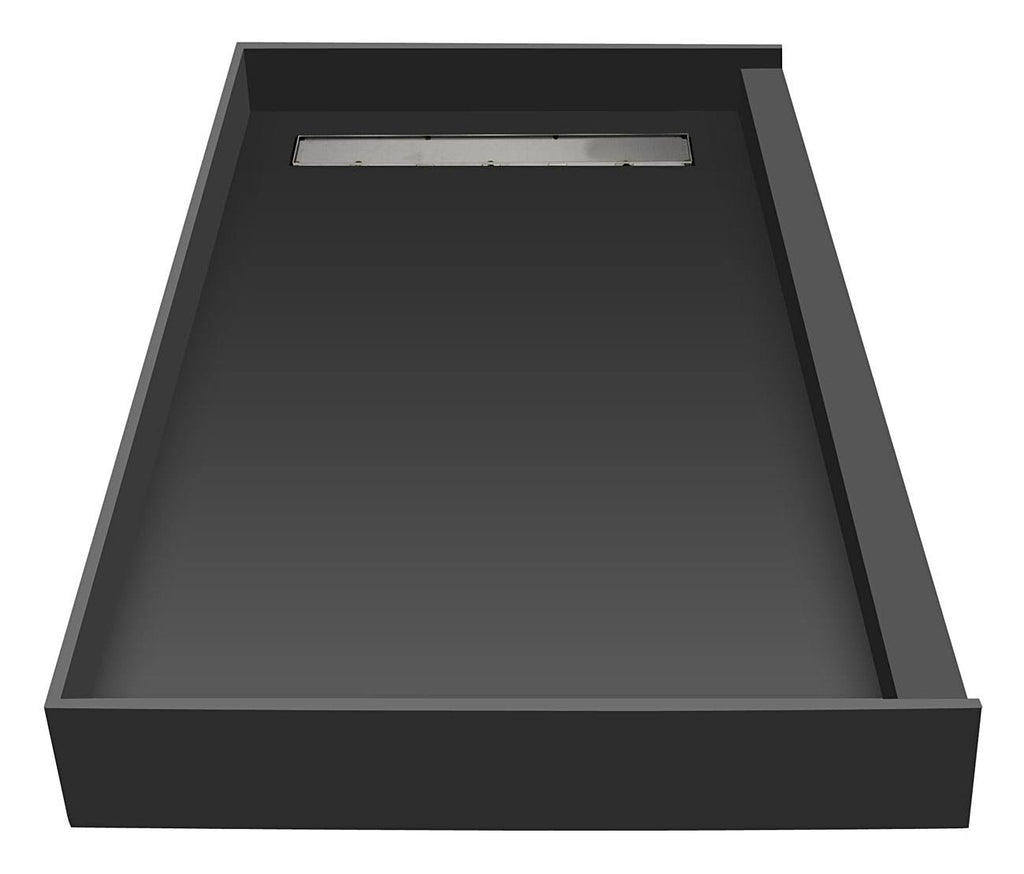 60x22 x 33x22 Single Threshold Shower Base with Drain Top V993275