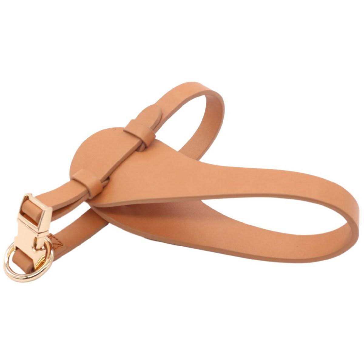 Adjustable Leather Dog Harness P394