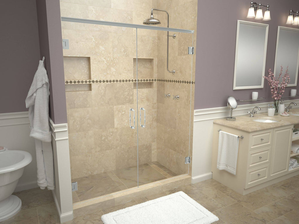 60x22 x 33x22 Single Threshold Shower Base with Drain Top V993275