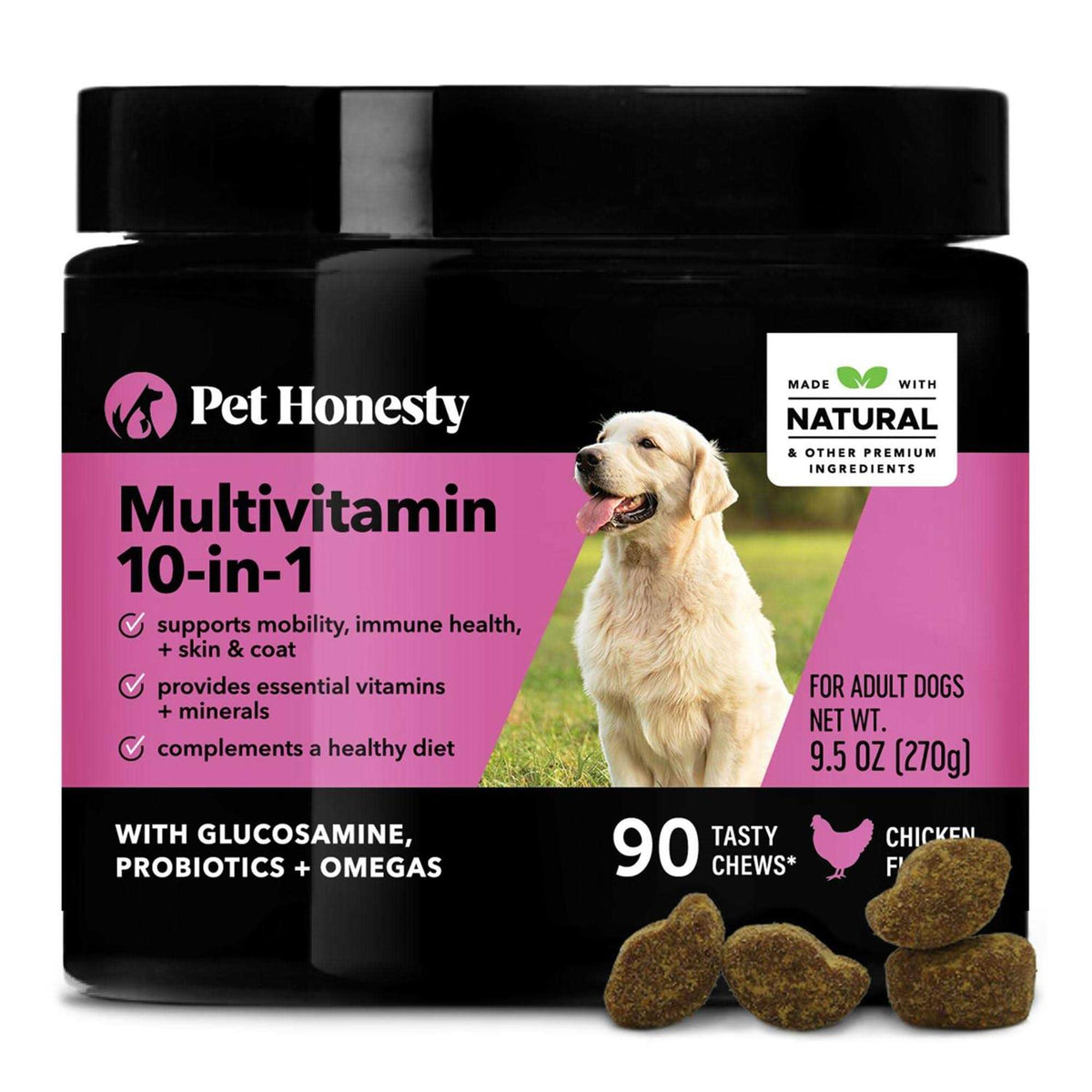 10 in 1 Multivitamin Glucosamine Soft Chews U631