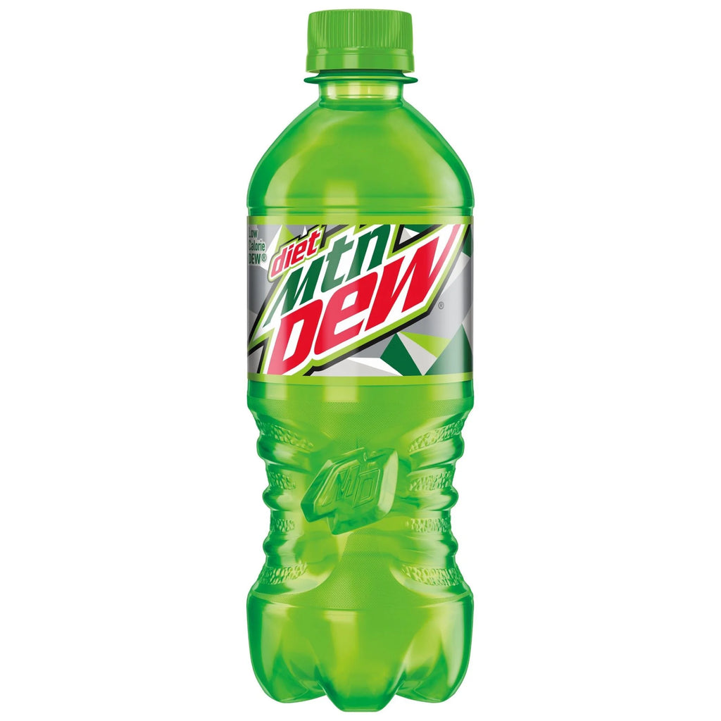 Mountain Dew Soda 20oz Bottles, Quantity of 16 V282