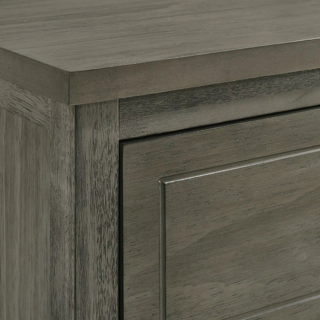 Gray 4-Drawer Wood Chest W248272