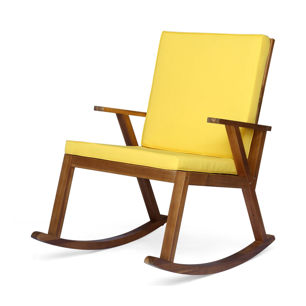 Gray Acacia Wood Rocking Chair L97668