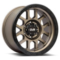 20x9 5x127 -12mm Matte Bronze Beadlock Wheel W5926