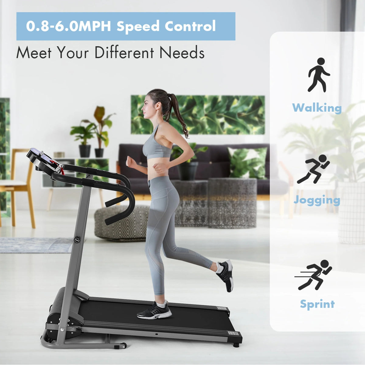 1100W Folding Treadmill I1488
