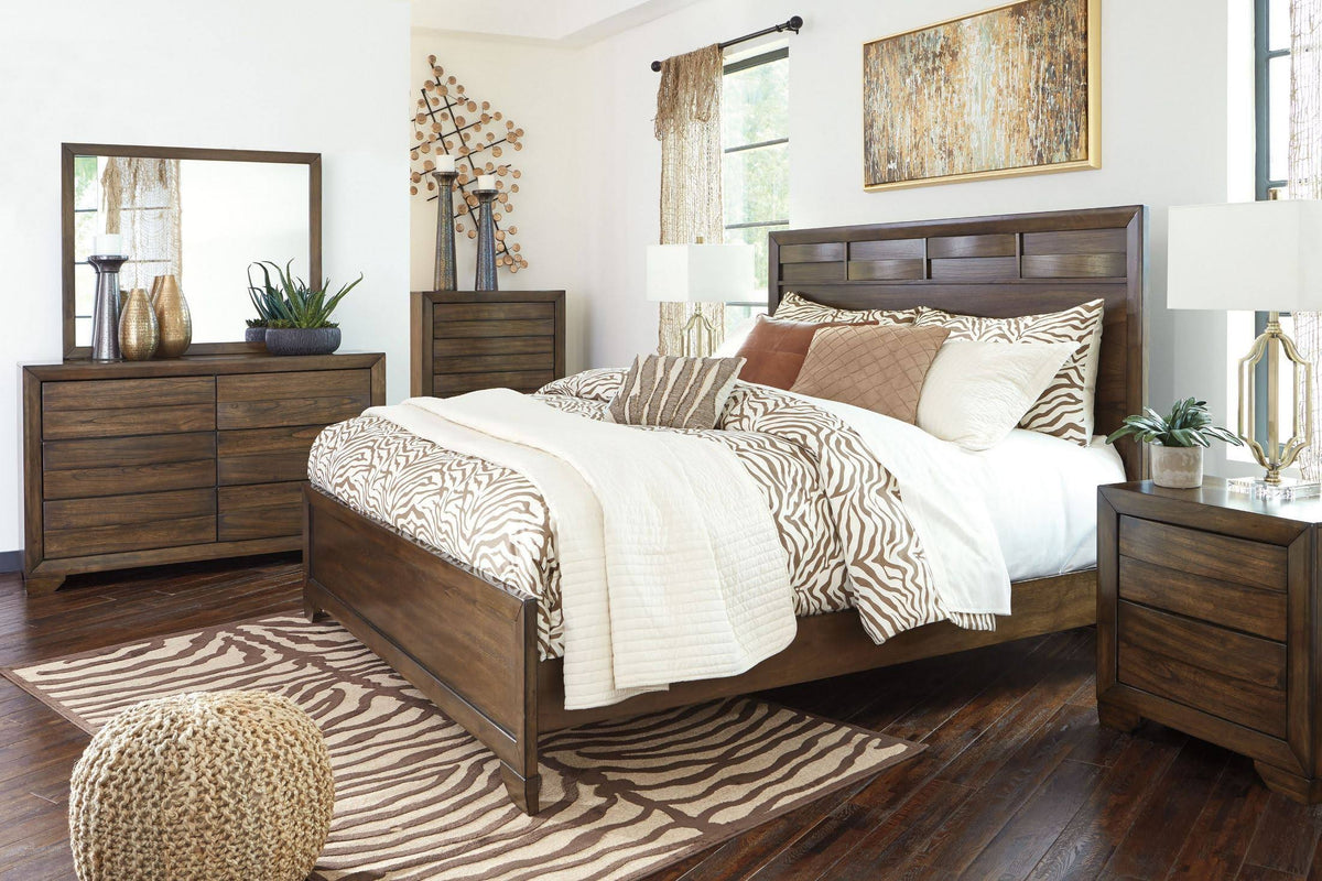 Brown 5 Drawer Chest G845206