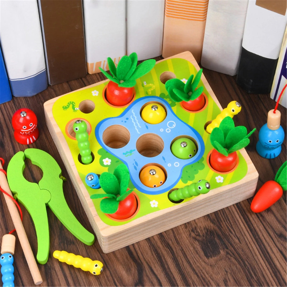 Wooden Building Blocks Educational Toy P53750