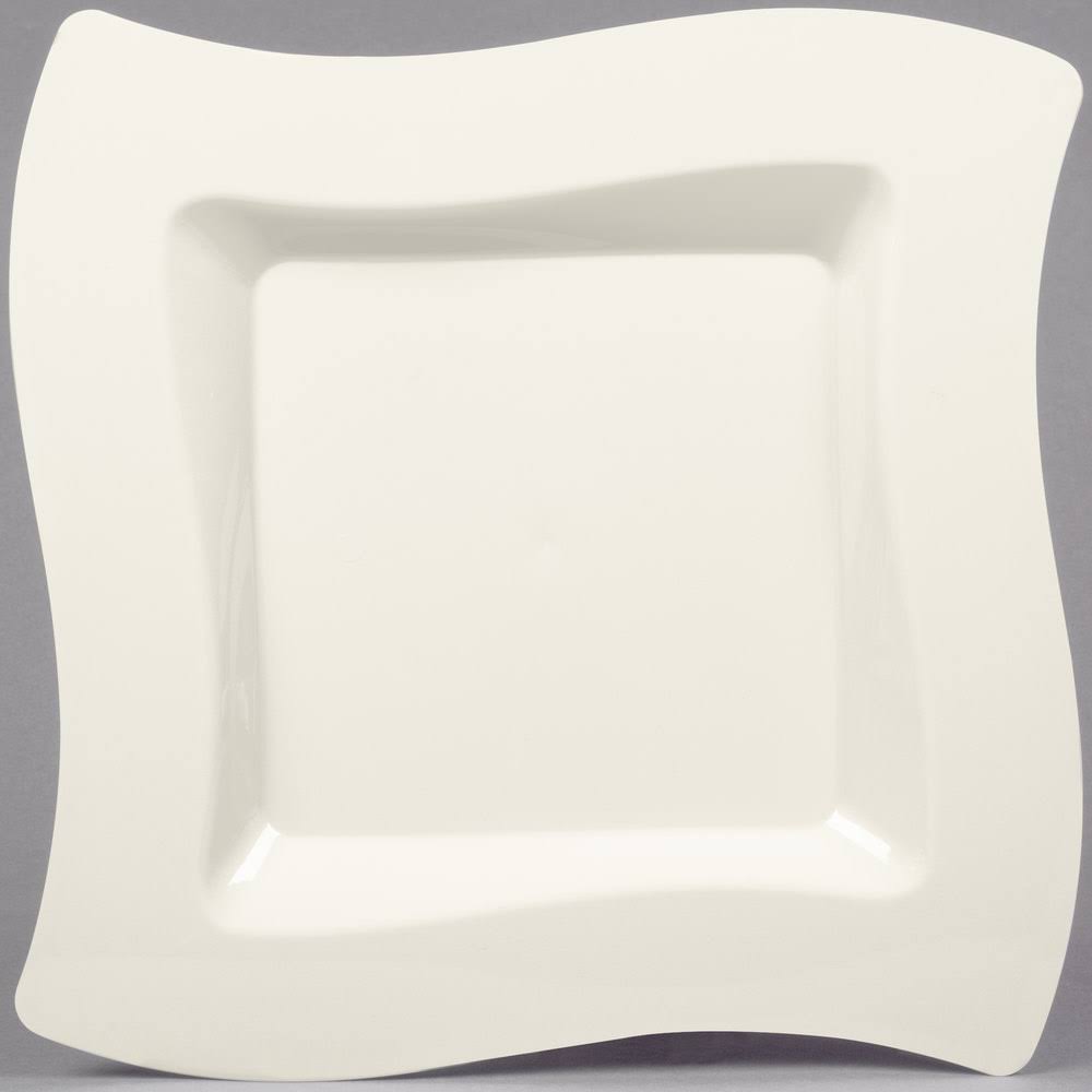 9.5x22 Dinner Plate, Bone, Case/120 T865