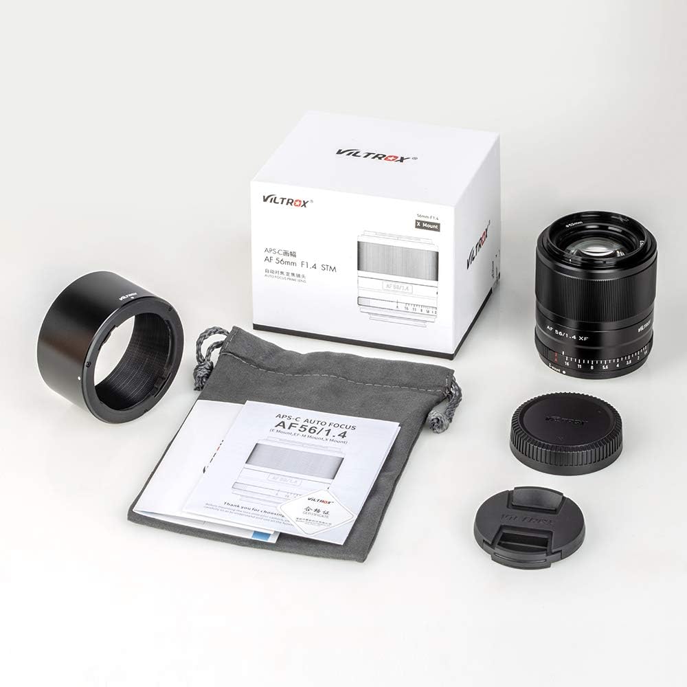 56mm F1.4 Autofocus Lens for Fujifilm X-Mount APS-C Mirrorless Cameras D231634