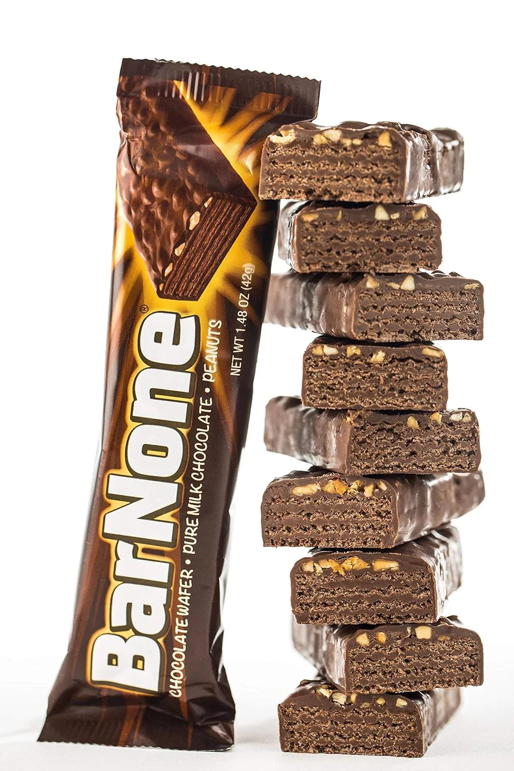 Chocolate Wafer Peanuts Milk Chocolate Candy Bar 24 Count N37699