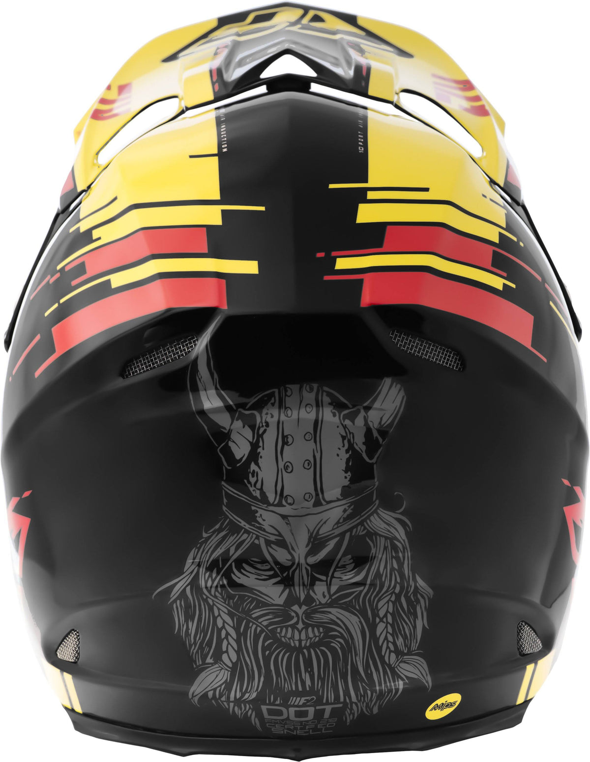 Yellow/Red/Black Carbon Helmet P384880