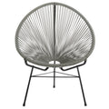 Grey Cord Outdoor Lounge Chair F67145