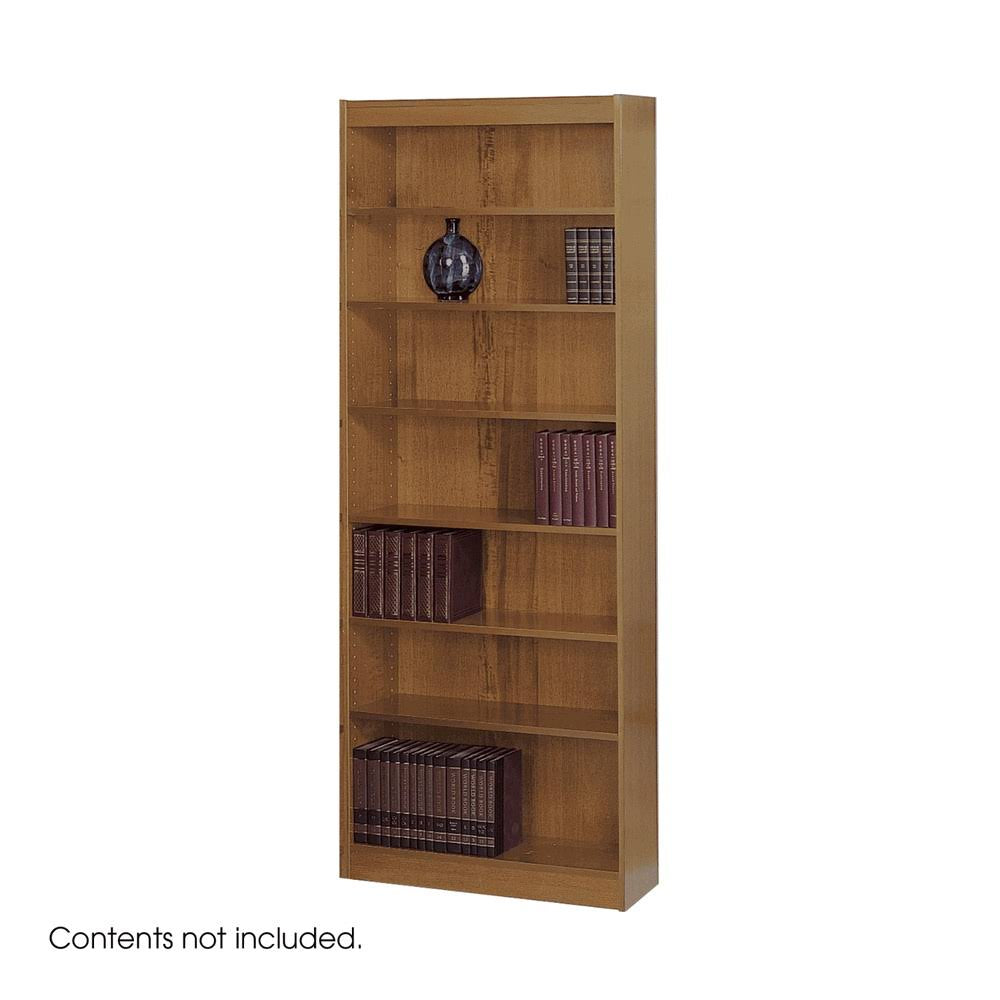 Medium Oak 7-Shelf Bookcase O492227