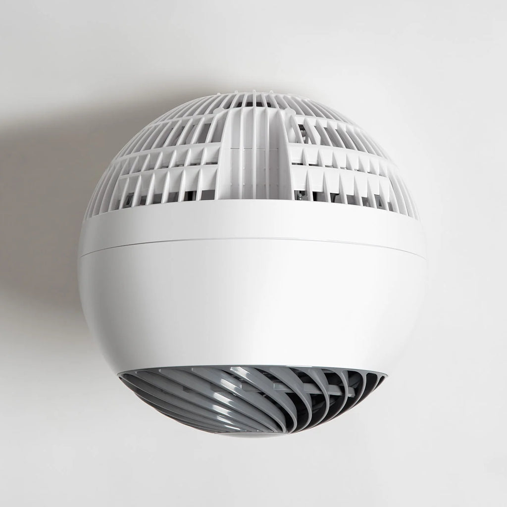 White Compact Oscillating Circulating Fan F876880