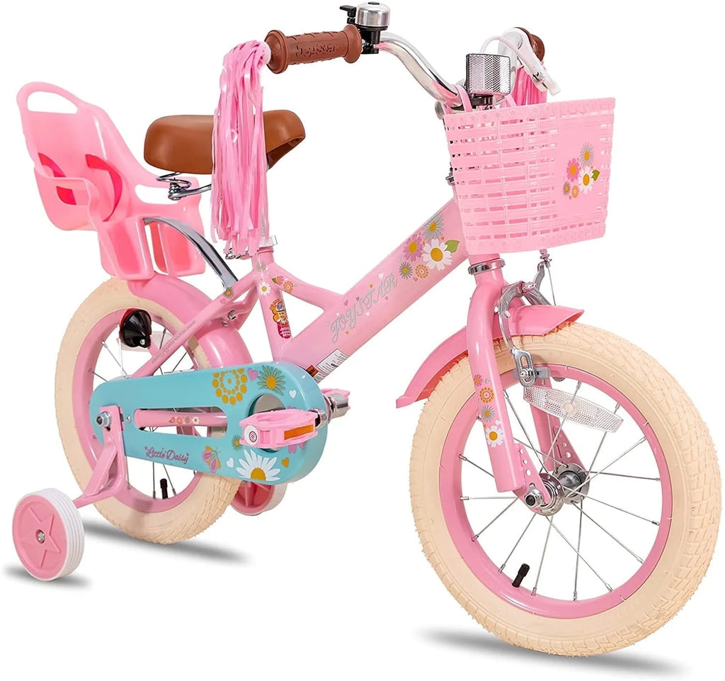 14 Inch Kids Bike with Training Wheels Blue B685307