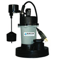 Thermoplastic Submersible Sump Pump, 1/3 HP, 3000 GPH P481