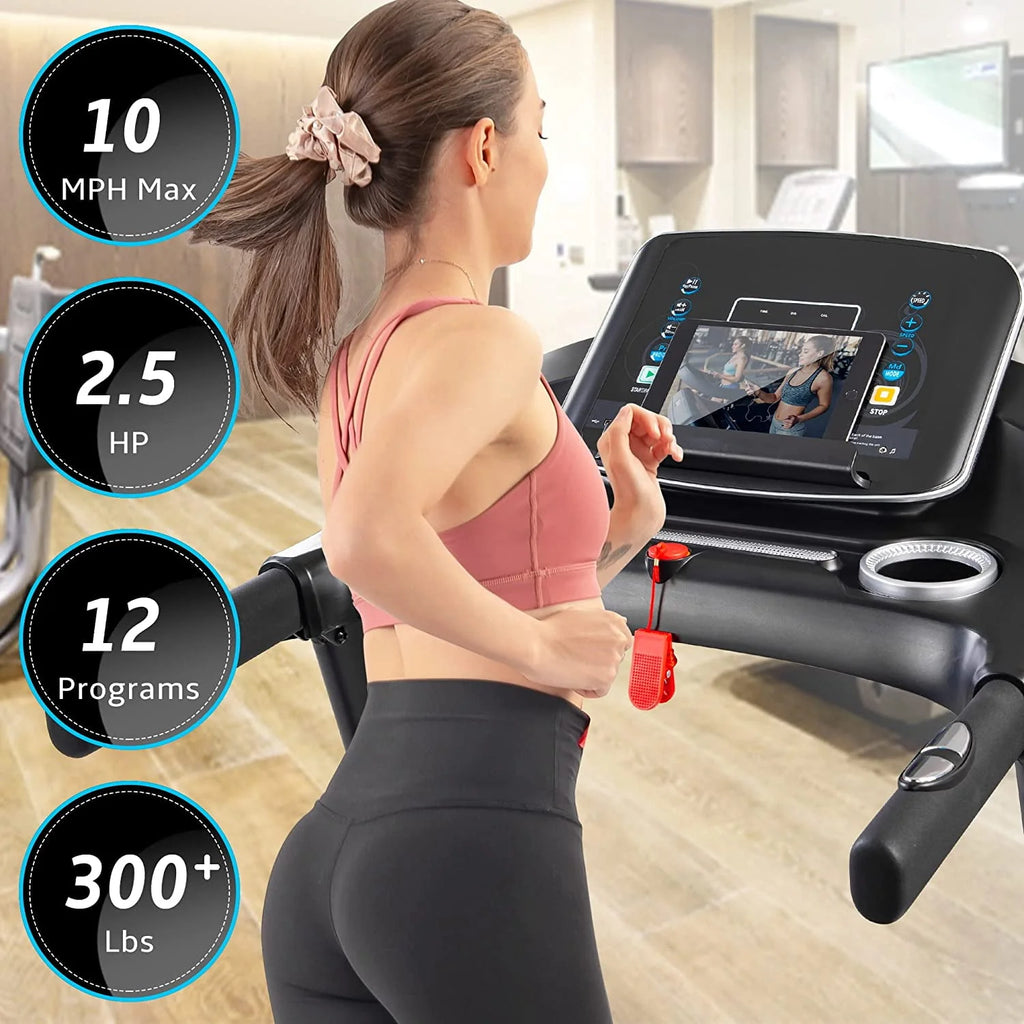 Folding 2.5HP Electric Treadmill A646