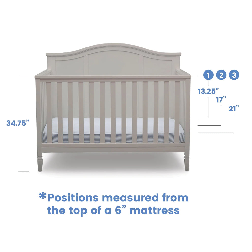 5-in-1 Convertible Baby Crib H1924