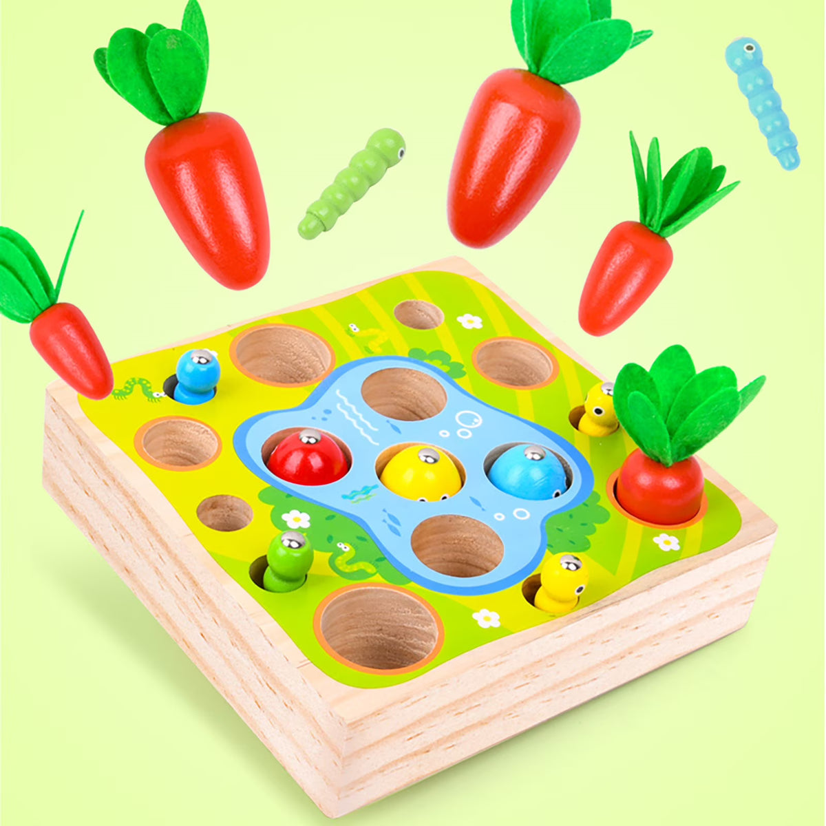 Wooden Building Blocks Educational Toy P53750