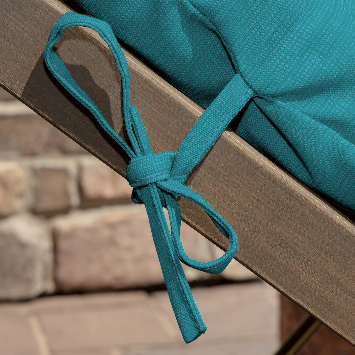 Plush Blowfill Chaise Cushion 76 x 22, Lake Blue D883077