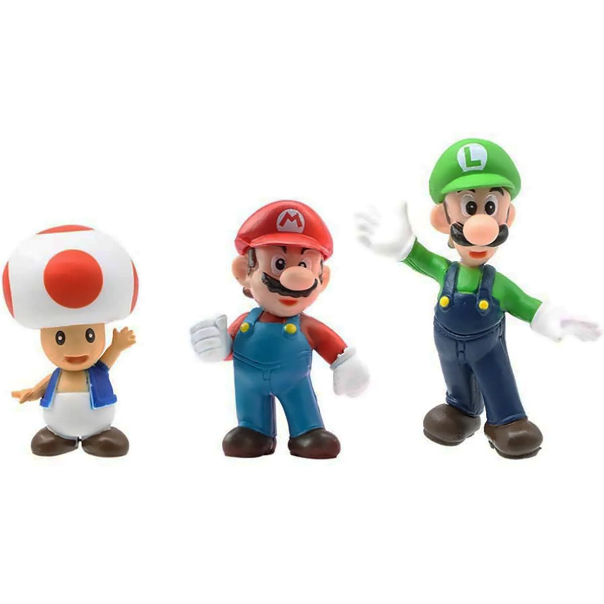6 pcs Super Mario Action Mini Figure Set G709490