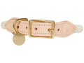 Ombre Rope & Leather Dog & Cat Collar, Indigo, Large B1460