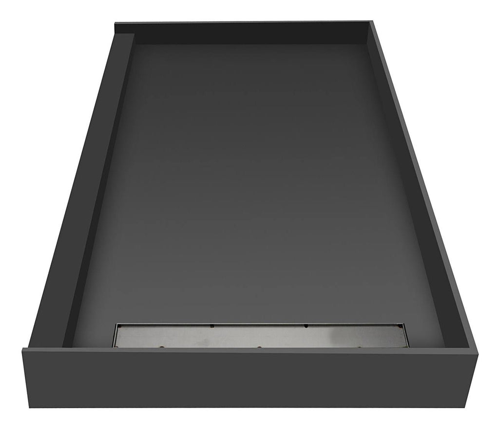 60x22 x 33x22 Single Threshold Shower Base with Drain Top V993275
