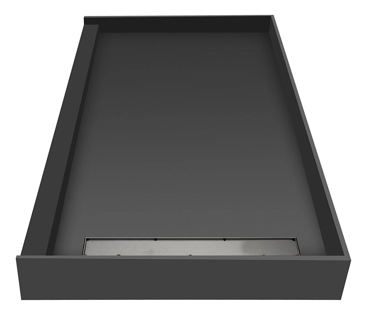 60x22 x 33x22 Single Threshold Shower Base with Drain Top V993275