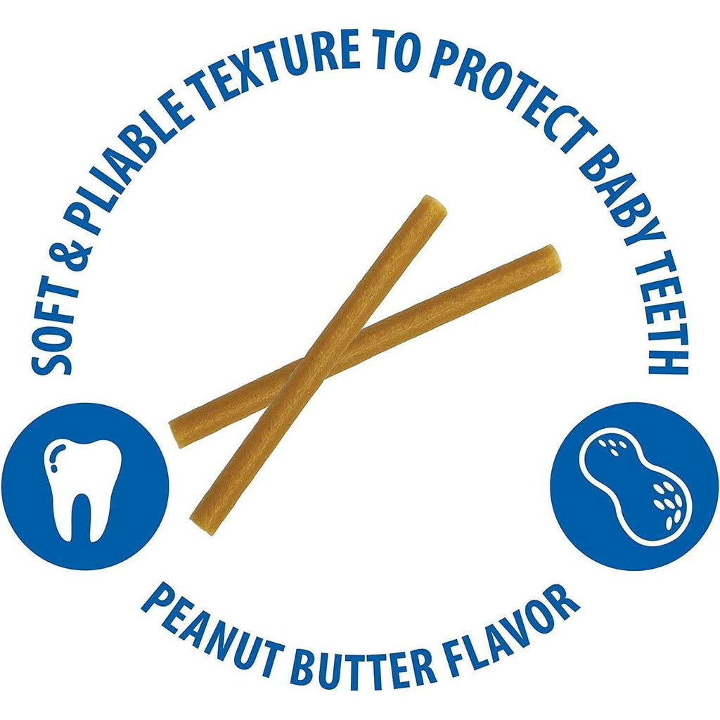 Puppy Teething Sticks Peanut Butter Flavor F5848