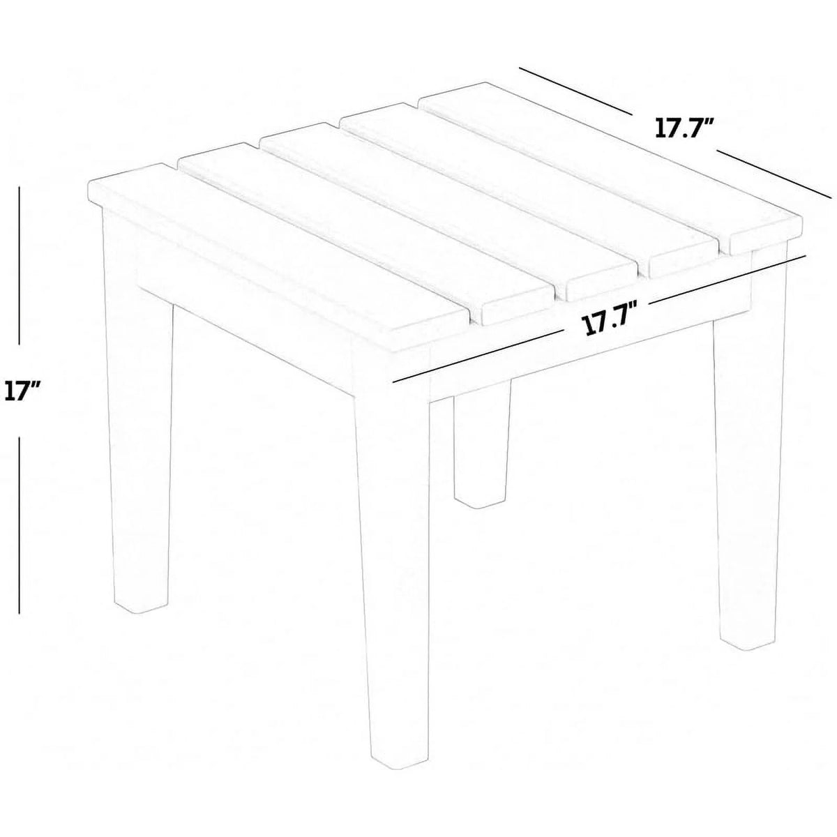 Teak Outdoor Side Table E930340