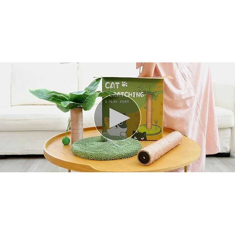 26 Cat Scratching Post with Sisal Rope H53550