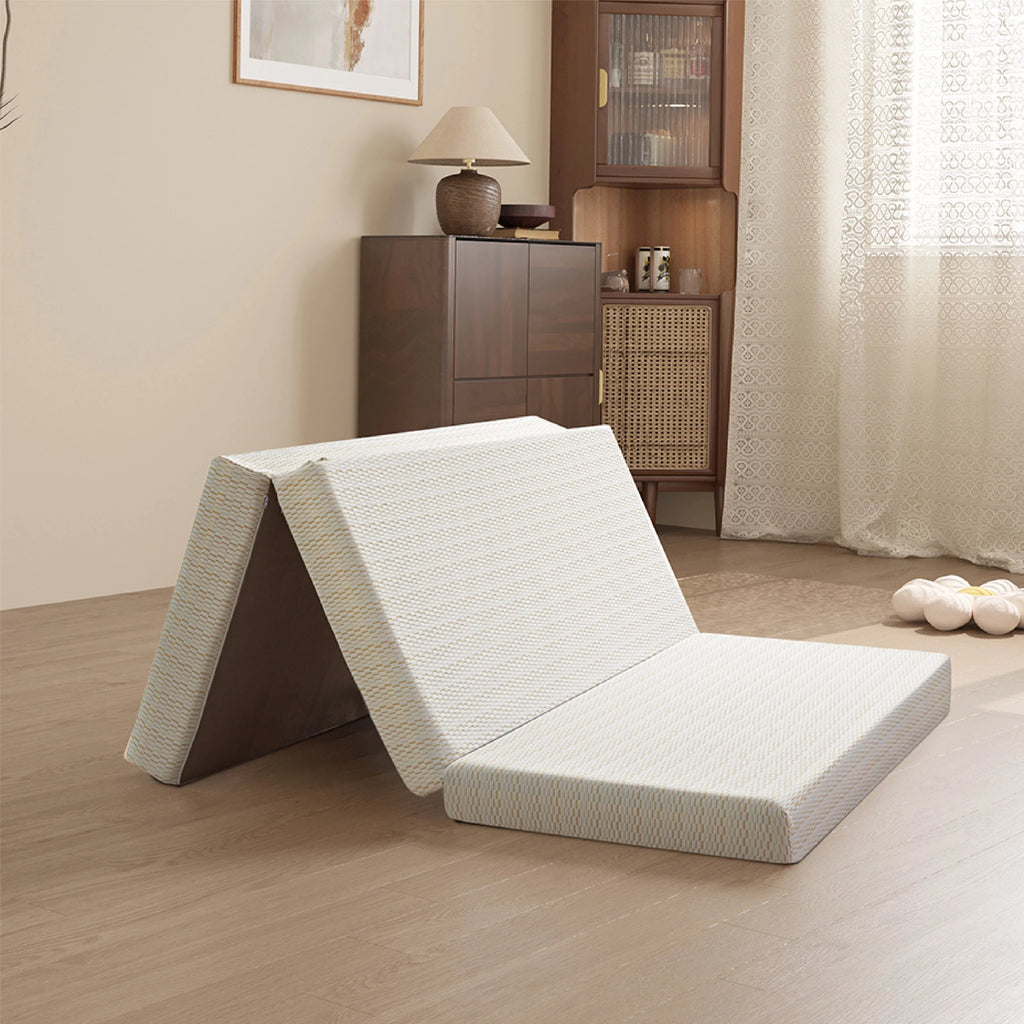 3 inch Twin Size Tri-Folding Memory Foam Mattress D68644