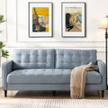 Green Velvet Tufted Sofa D876