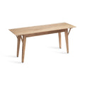 Mid-Century Rectangle Wooden Bench R590770