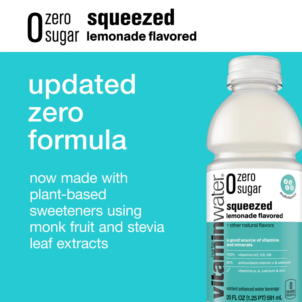 Zero Sugar Electrolyte Enhanced Water with Vitamins, 20 fl oz, 12 Pack N21944