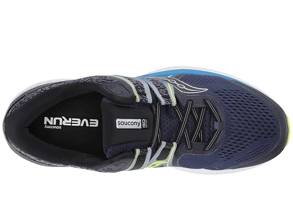Navy Blue Citron Wide Running Shoes X675