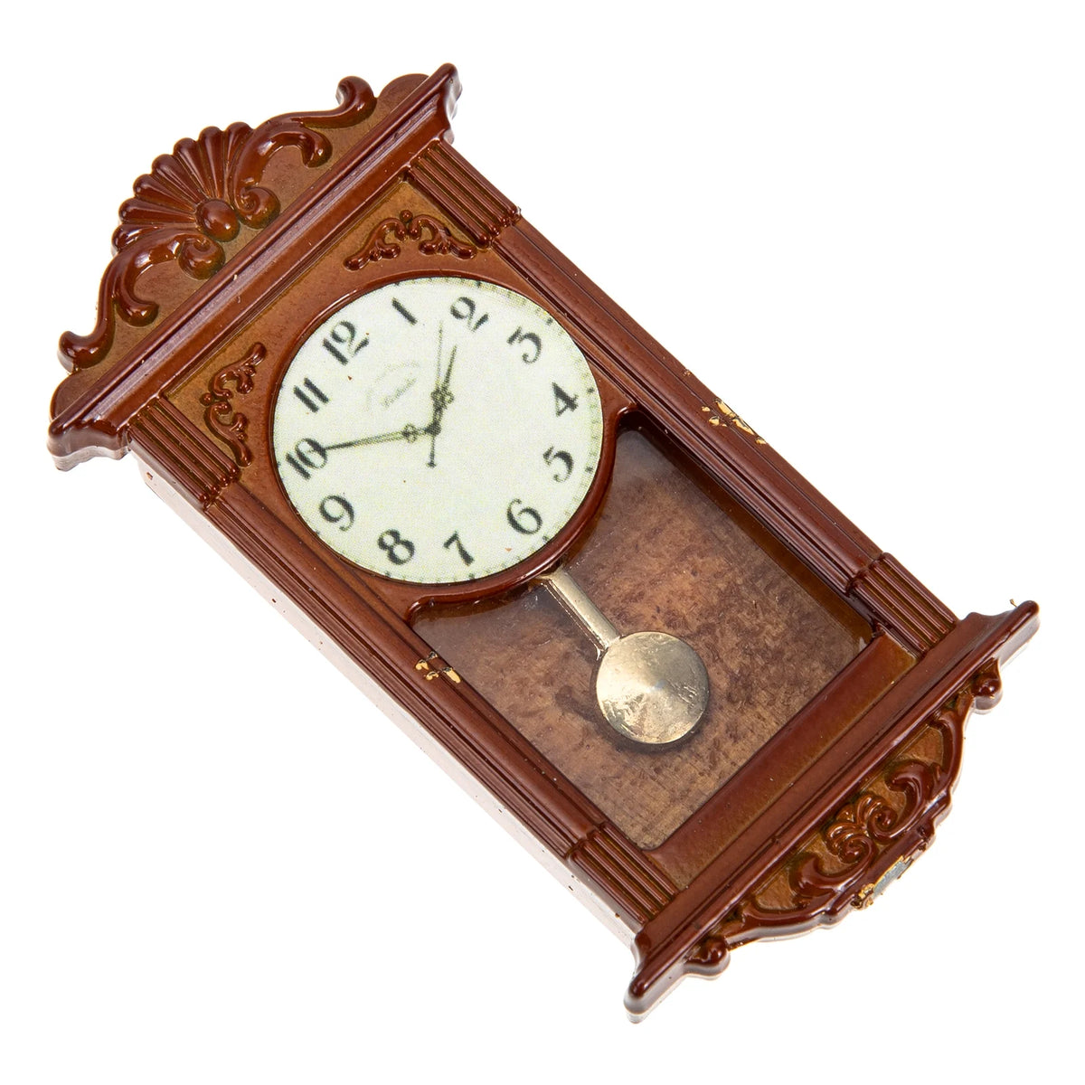 Metal Dollhouse Hanging Clock Toy Doll Furniture R799