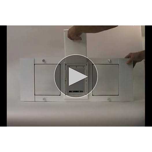 Aluminum Sash Cat Flap Pet Door R165