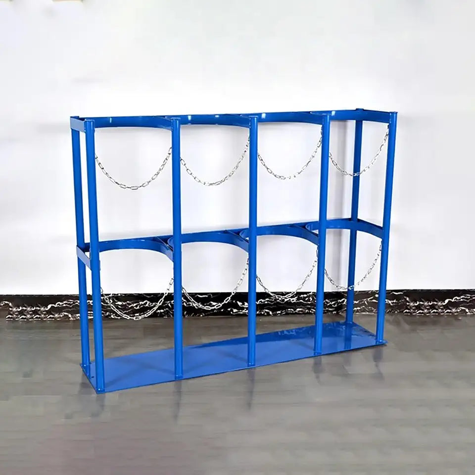 Floor Mountable Oxygen Tank Holder Stand T7825